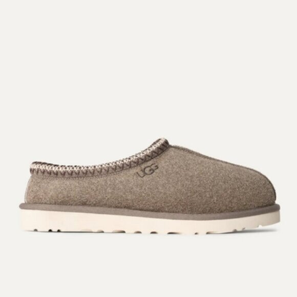 UGG Men's Tasman Shaggy Suede Slippers - Picture 3 of 8
